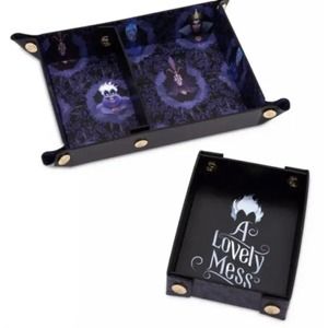 Disney Villains Ursula Jafar Maleficent Valet Tray New With Box, accessor Tray